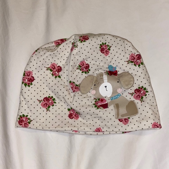 Child hat with cute puppy - Picture 1 of 2